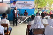 Juwita Wulandari Buka LDKS SMPN 1 Warunggunung